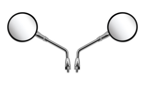Mirrors 10mm chrome - mirrors, round