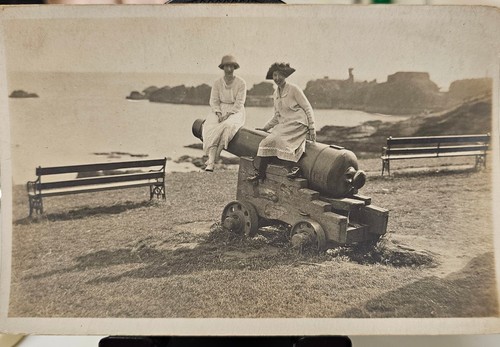 Antique rppc postcard two - antique,