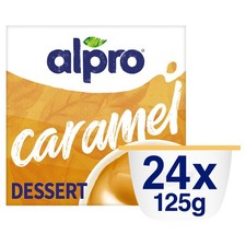 24 x 125g Alpro Caramel Flavour Dessert Made from Soya Gluten Free