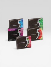 5 Gum Assorted Flavour Sugar