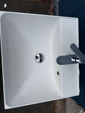 Vanity Unit Sink Basin with Tap Mixer