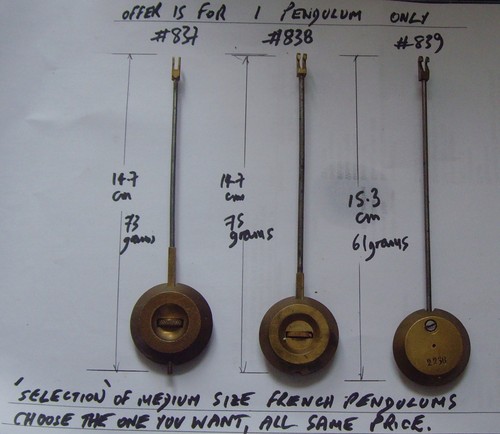 Clock pendulum - clock, pendulum(medium)