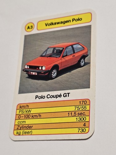 Volkswagen polo coupe - gt, a3