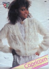 ~ Twilleys Knitting Pattern For Lady's Chunky V-Neck Lacy Cardigan ~ 32" ~ 42"