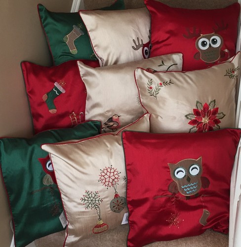 Christmas embroidered piped - christmas,