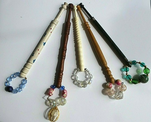 Bobbins for handmade lace - bobbins,