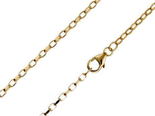 9ct yellow gold necklace - gold,