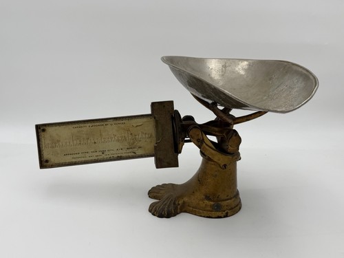 Antique footed cast iron - footed,