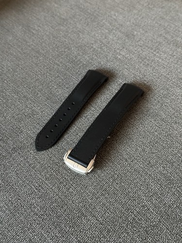 Genuine omega black rubber - genuine,