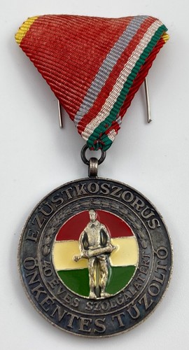 Hungary fire man long service - man,
