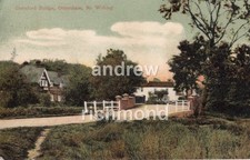 Ottershaw Durnford Bridge Woking Surrey JA Keenes Posted 1906 Vintage Postcard