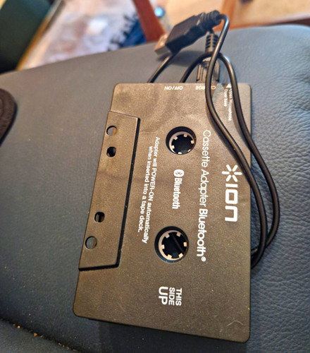 Ion bluetooth cassette adapter - bluetooth,