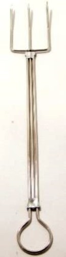 Toasting fork extendable - toasting,