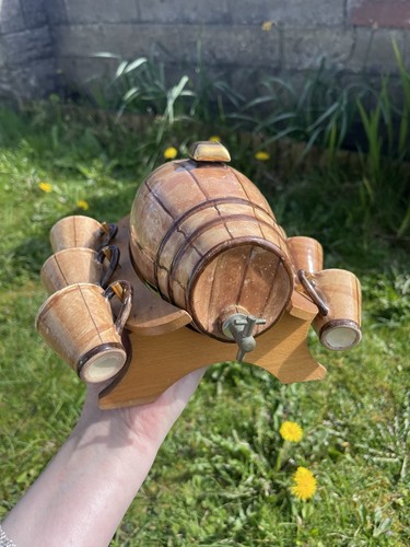 Vintage ceramic barrel - ceramic, 6