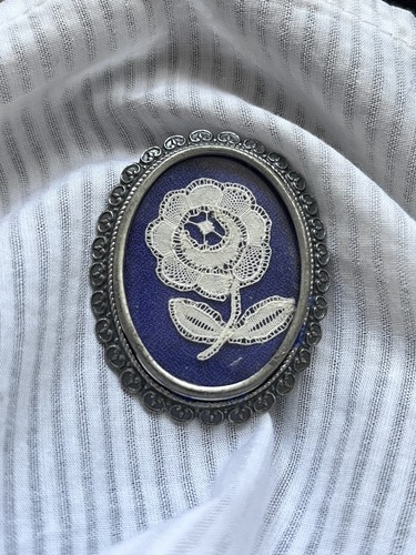 Blue white vintage - blue, &