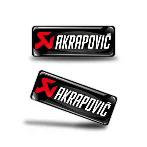 Akrapovic pair stickers - 2x,