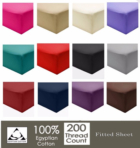 Luxury 100 cotton fitted - cotton,