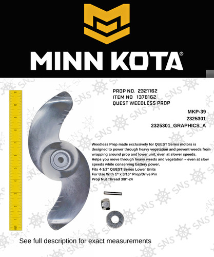 Minn kota propeller mkp - minn,
