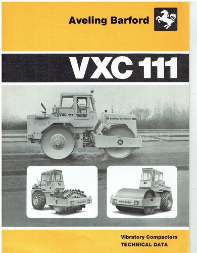 Aveling barford vxc111 - barford,