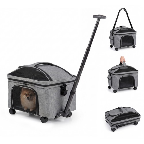 Foldable soft sided dog - soft-sided,