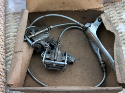 Resilion vintage bicycle - vintage, brake