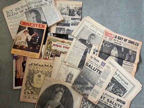 Vintage royal family and