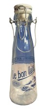 Vintage French Milk Bottle Le
