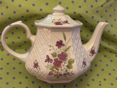 Sadler windsor floral teapot - windsor,