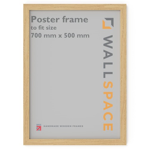 Large oak wooden - oak, frame