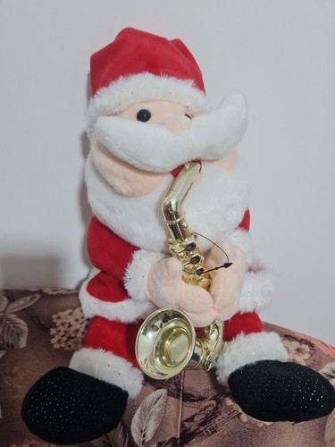 Animated musical santa - animated,