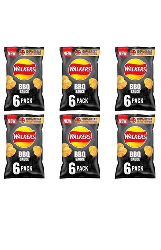 Walkers bbq sauce multipack - walkers,