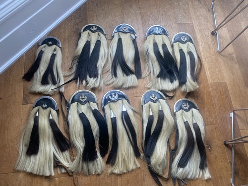 Vintage hair sporrans - 10,