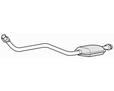 Front exhaust pipe catalytic - exhaust,