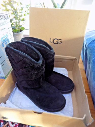 Ugg boots exposed fur women - boots,