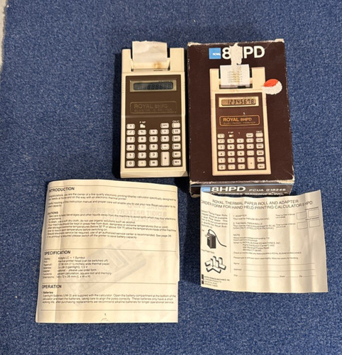 Royal 8hpd electronic printing - royal,