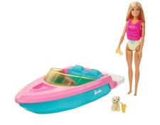 Barbie Doll and Boat Playset