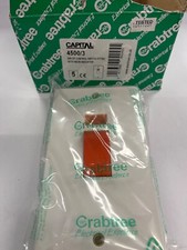 4500/3 Crabtree 50amp 2gang