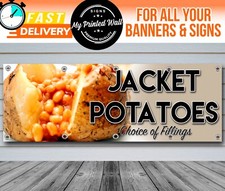 Jacket Potato PVC Banner for