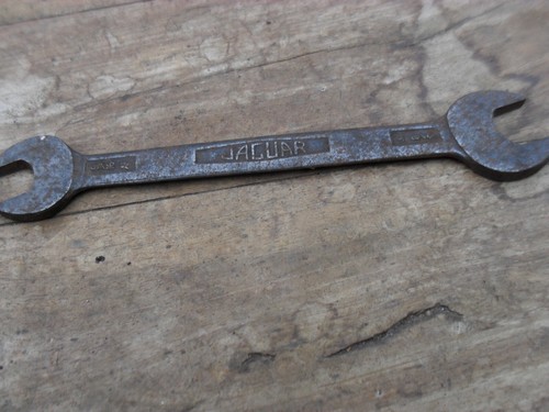 Vintage jaguar spanner - vintage, 9/16