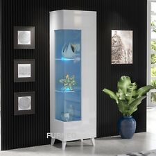 White Display Cabinet Modern