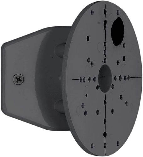 Black steel corner mounting - corner,