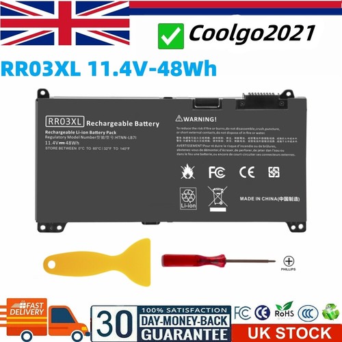 Battery rr03xl for - hp, probook