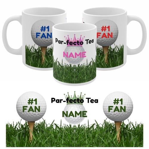 Golf mug par fecto tea - golf,