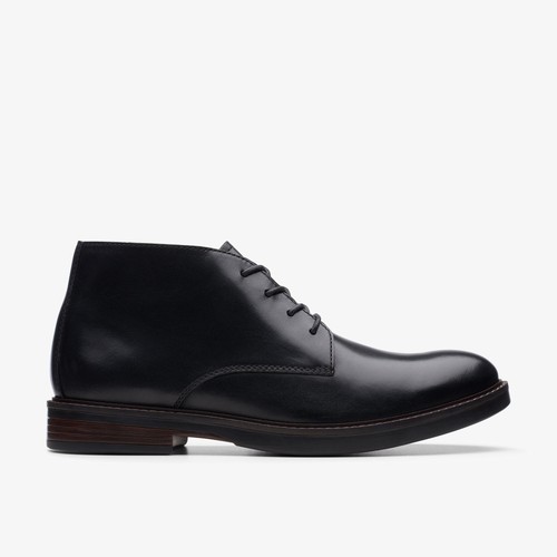 Clarks mens paulson mid black - clarks,