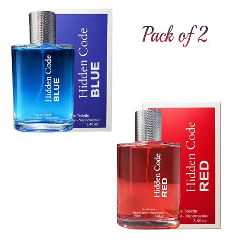 Hidden code red blue men - code,