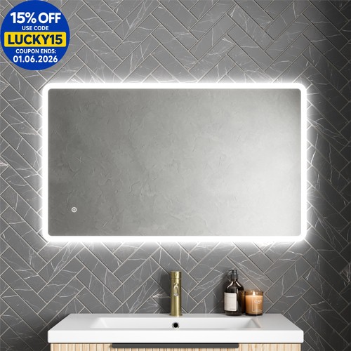 Rectangle led bathroom mirror - rectangle,