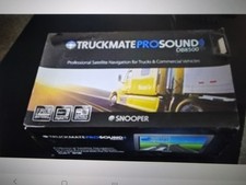 Snooper Truckmate DB8500  fully working.  DTV , DAB RADIO. 