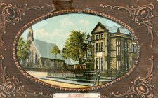 Vintage Postcard c1910s Church Town Hall Maesteg Wales Elite-Gazette