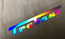 Trabant Lettering MANY COLORS