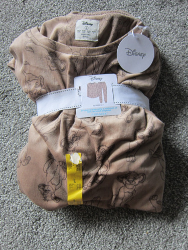 Lion king pyjamas - primark, size